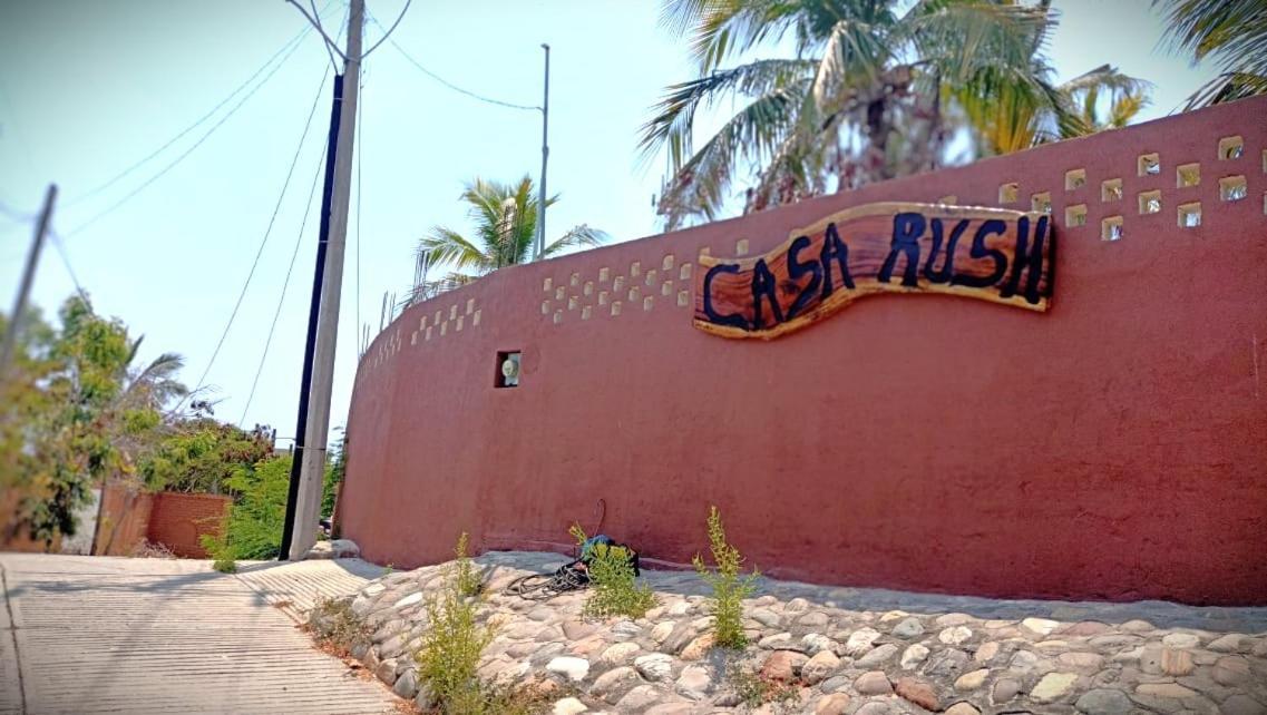 Hotel Casa Rush Пуэрто-Анхель Экстерьер фото